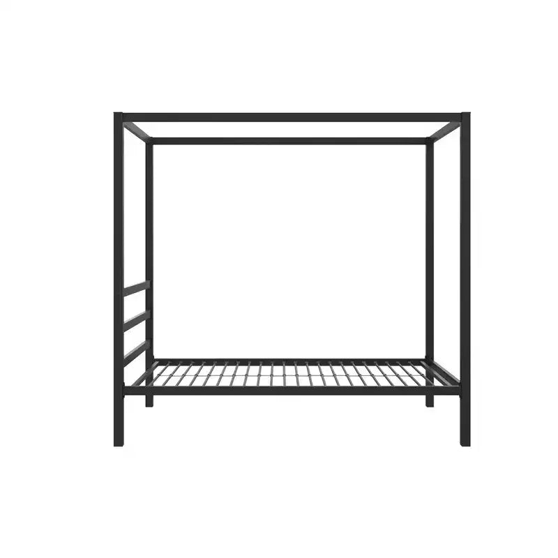 Letto a baldacchino in metallo moderno