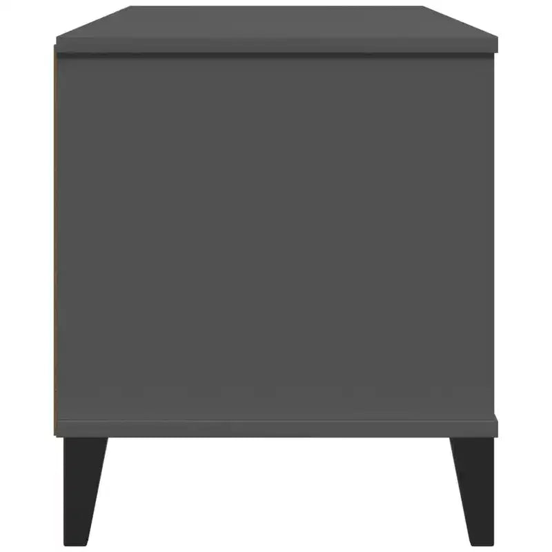 Mobile Porta TV – Legno massello di pino, 106 cm (L) x 40 cm (P) x 46,5 cm (A), Adatto per TV fino a 48", Grigio Antracite