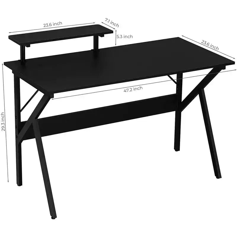 Scrivania Mobile Regolabile in Altezza – Tavolo Laptop Sit-Stand con Piano Inclinabile, Cassetto e Ruote, Legno e Metallo
