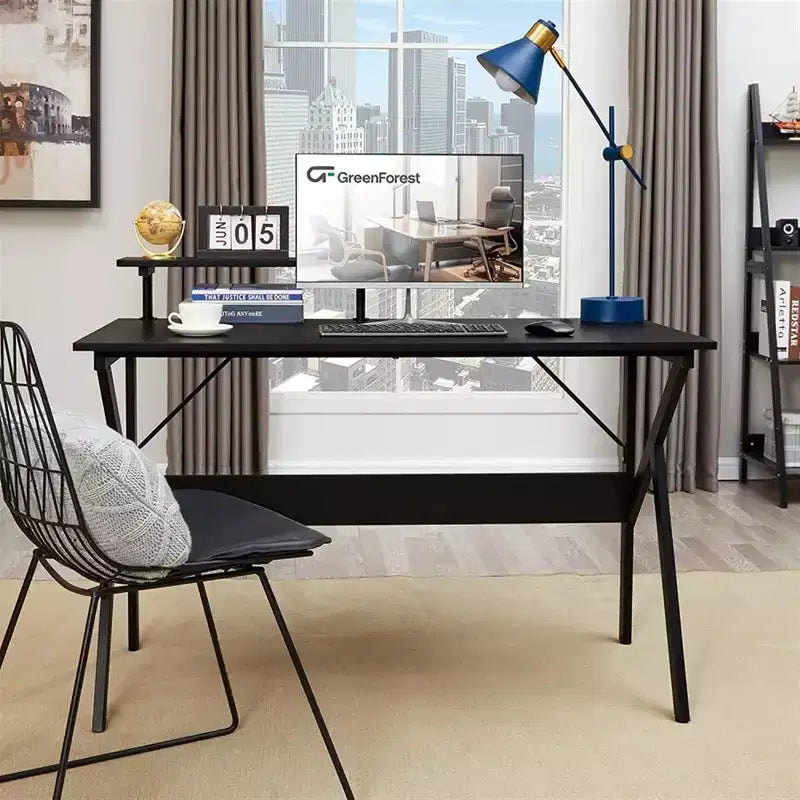 Scrivania Mobile Regolabile in Altezza – Tavolo Laptop Sit-Stand con Piano Inclinabile, Cassetto e Ruote, Legno e Metallo