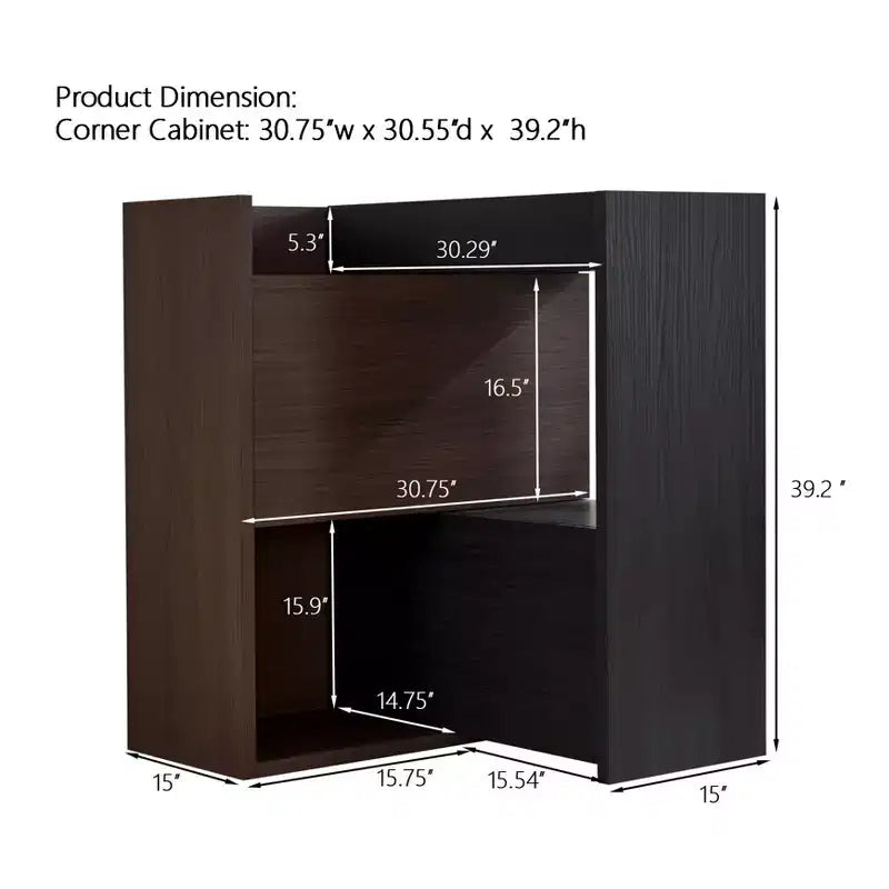Scarpiera rotante estensibile con cassetto – Da 32,5" a 58,8" di larghezza, contiene 12 paia, MDF