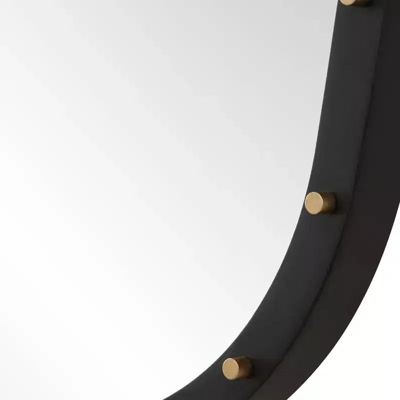 Specchio da Parete Rettangolare 26 x 36 Pollici con Cornice in Metallo