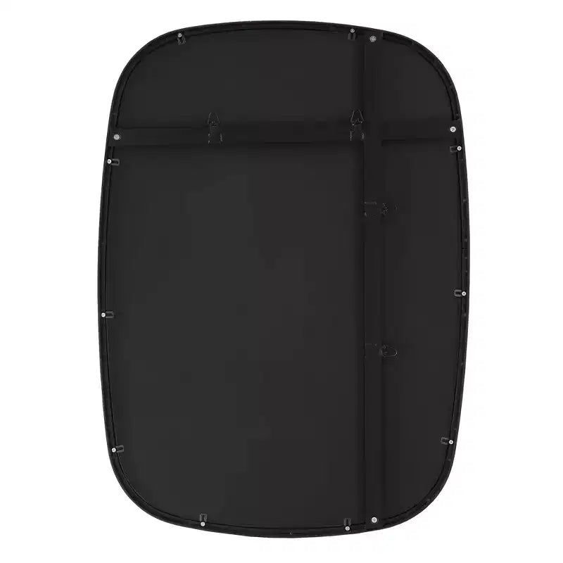 Specchio da Parete Rettangolare 26 x 36 Pollici con Cornice in Metallo