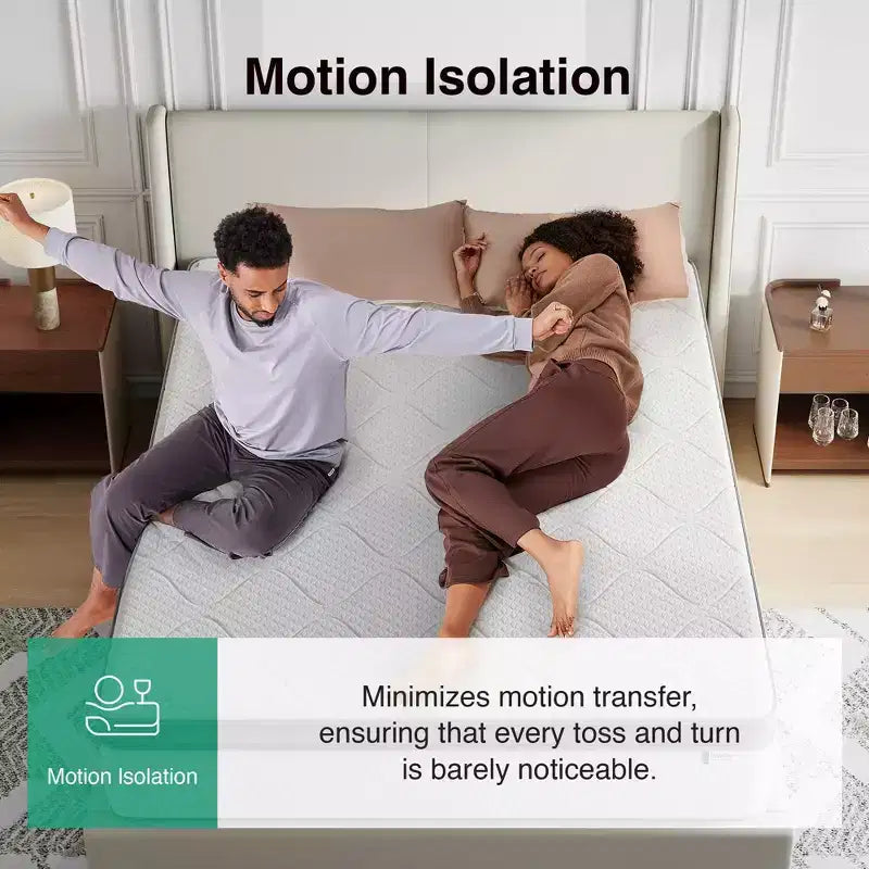 Materasso Ibrido a Molle Insacchettate Pillow Top da 30 cm – Media Rigidità, Allevia la Pressione, Disponibile nelle misure piazza e mezza, matrimoniale e king size