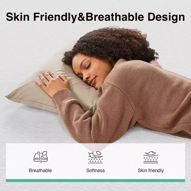 Materasso Ibrido a Molle Insacchettate Pillow Top da 30 cm – Media Rigidità, Allevia la Pressione, Disponibile nelle misure piazza e mezza, matrimoniale e king size