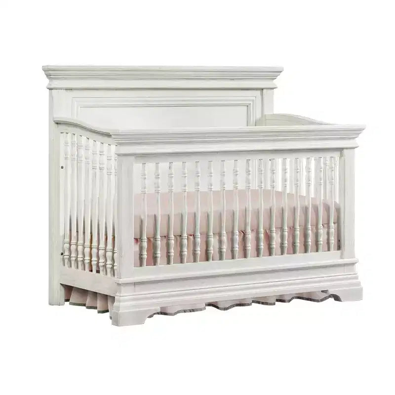 Westwood Baby | Olivia Flat Top Convertible Crib - Brushed White
